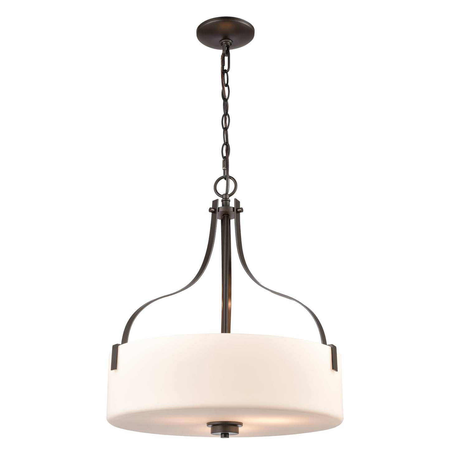 CN300841 - Market Square 18'' Wide 3-Light Pendant - Oil Rubbed Bronze