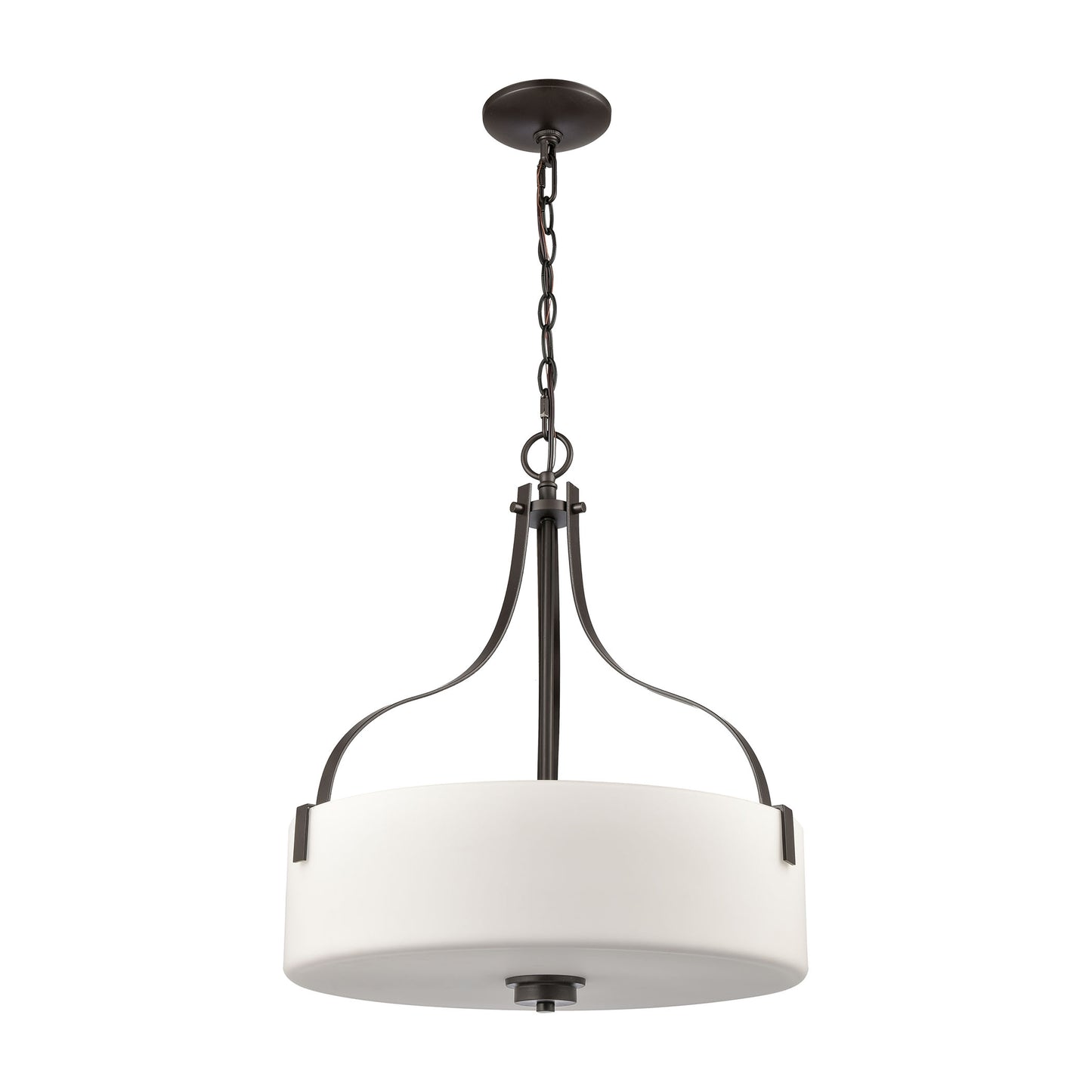 CN300841 - Market Square 18'' Wide 3-Light Pendant - Oil Rubbed Bronze