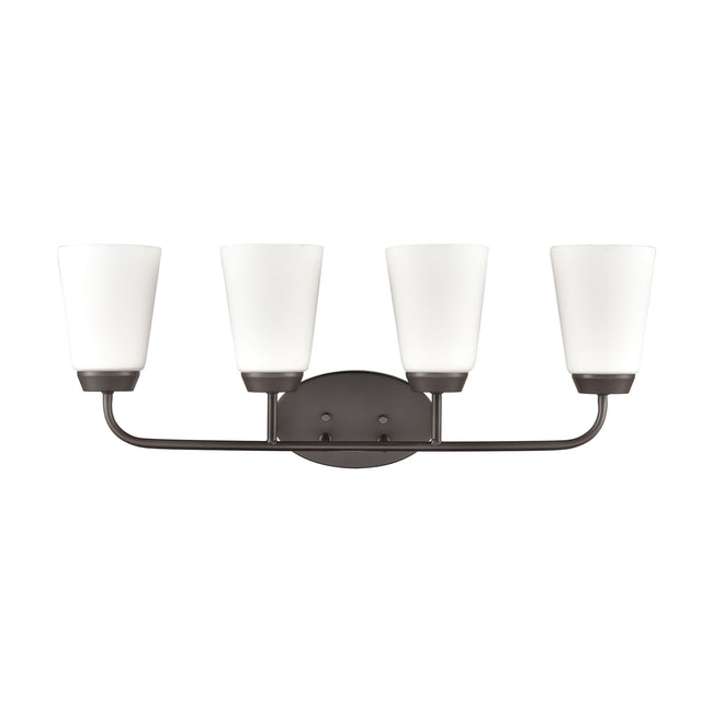 CN310411 - Winslow 28'' Wide 4-Light Vanity Light - Oil Rubbed Bronze