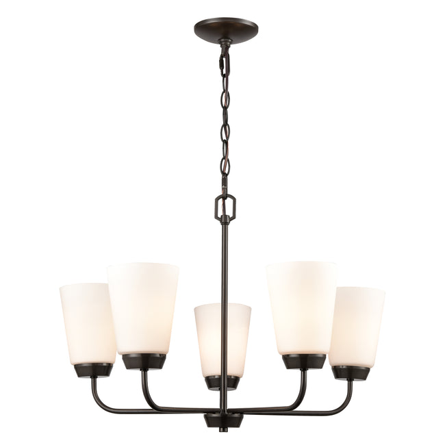 CN310521 - Winslow 25'' Wide 5-Light Chandelier - Oil Rubbed Bronze