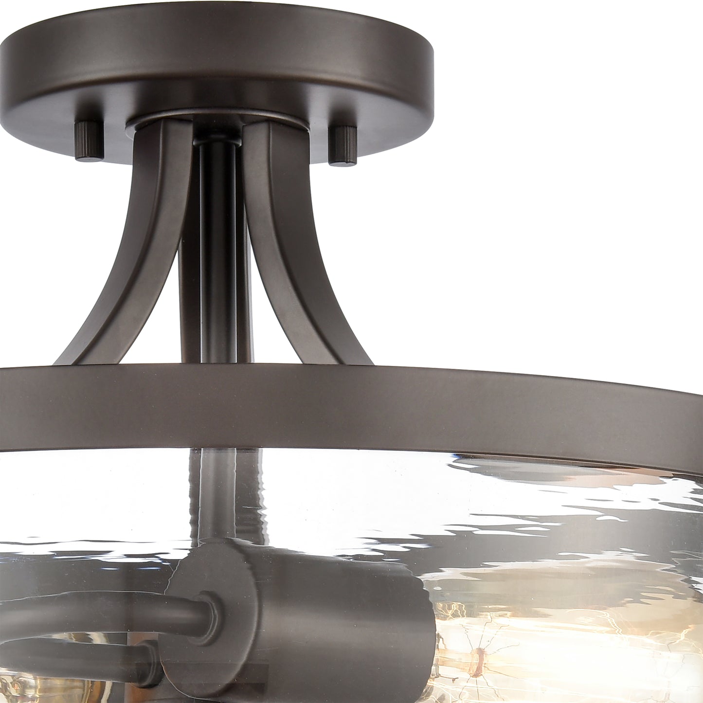 CN320281 - Calistoga 13'' Wide 2-Light Semi Flush Mount - Oil Rubbed Bronze