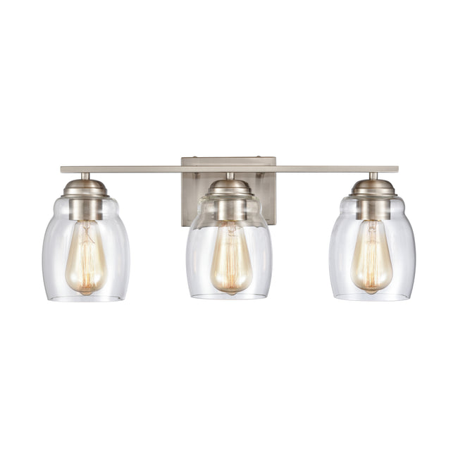 CN320312 - Calistoga 22'' Wide 3-Light Vanity Light - Brushed Nickel