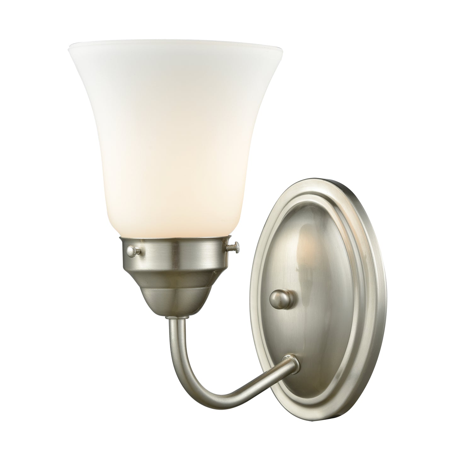 CN570172 - Califon 9'' High 1-Light Sconce - Brushed Nickel