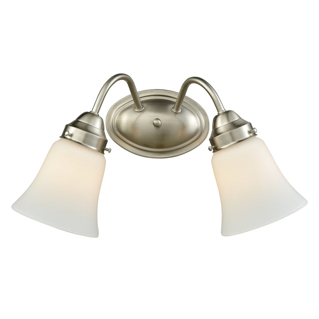 CN570212 - Califon 13'' Wide 2-Light Vanity Light - Brushed Nickel