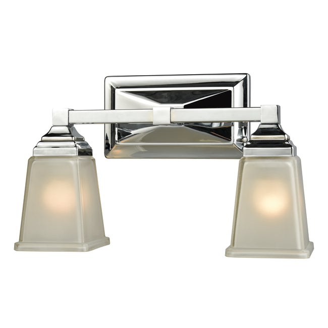 CN573212 - Sinclair 15'' Wide 2-Light Vanity Light - Polished Chrome