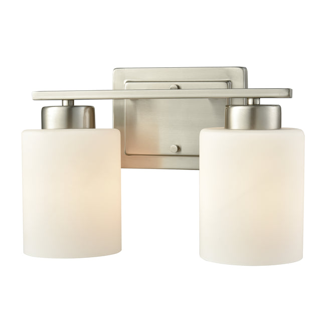 CN579212 - Summit Place 12'' Wide 2-Light Vanity Light - Brushed Nickel