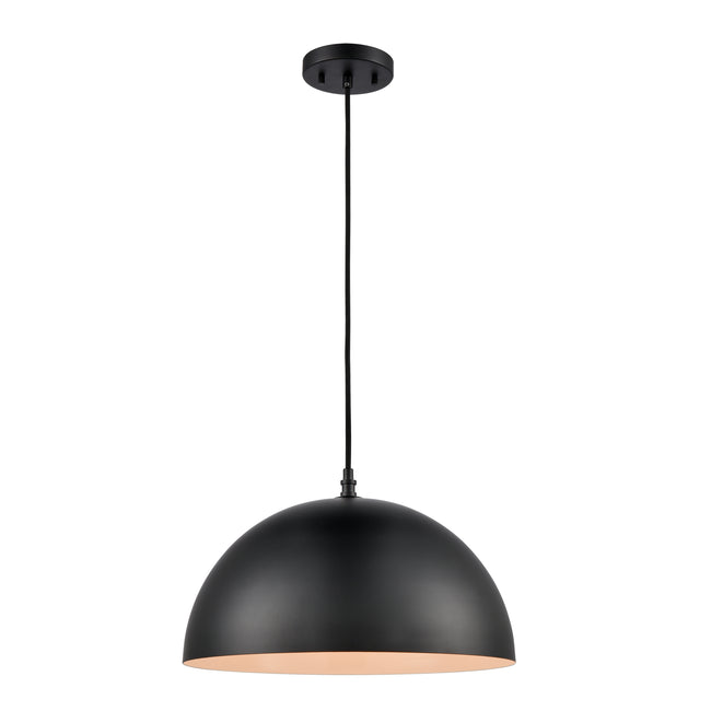 CN701156 - Chelsea 16'' Wide 1-Light Pendant - Black