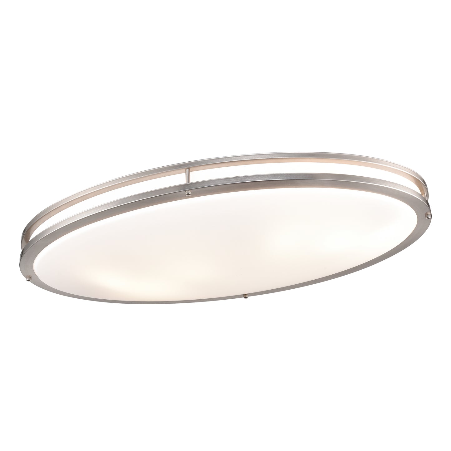 CN705378 - Clarion 32.5'' Wide 6-Light Flush Mount - Brushed Nickel