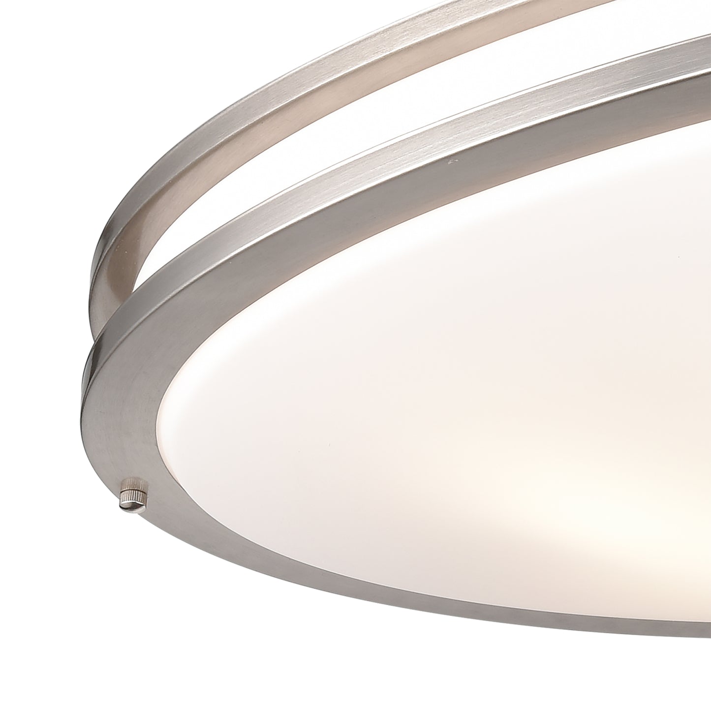 CN705378 - Clarion 32.5'' Wide 6-Light Flush Mount - Brushed Nickel