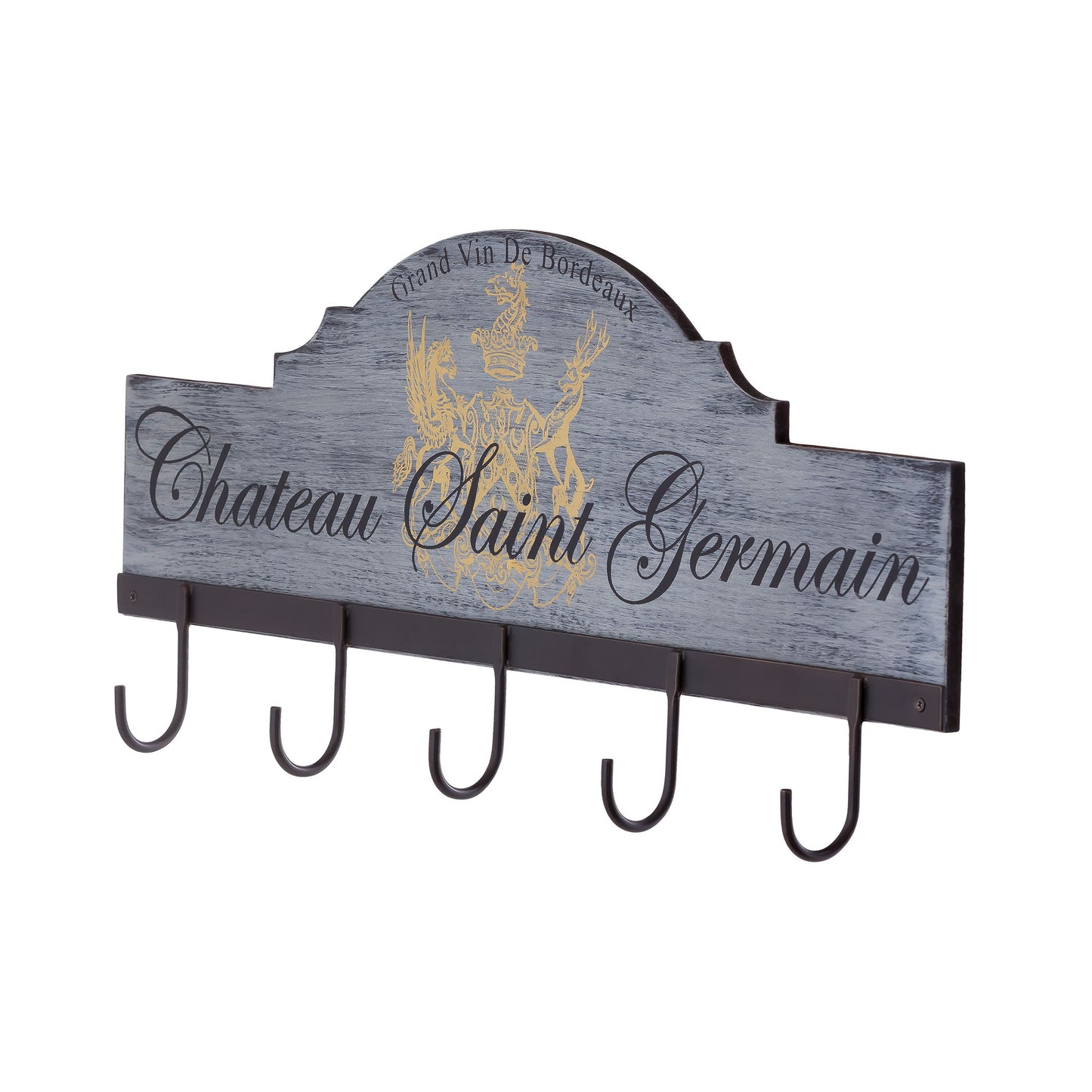 COAT004 - Chateau 5-Hook Coat Rack