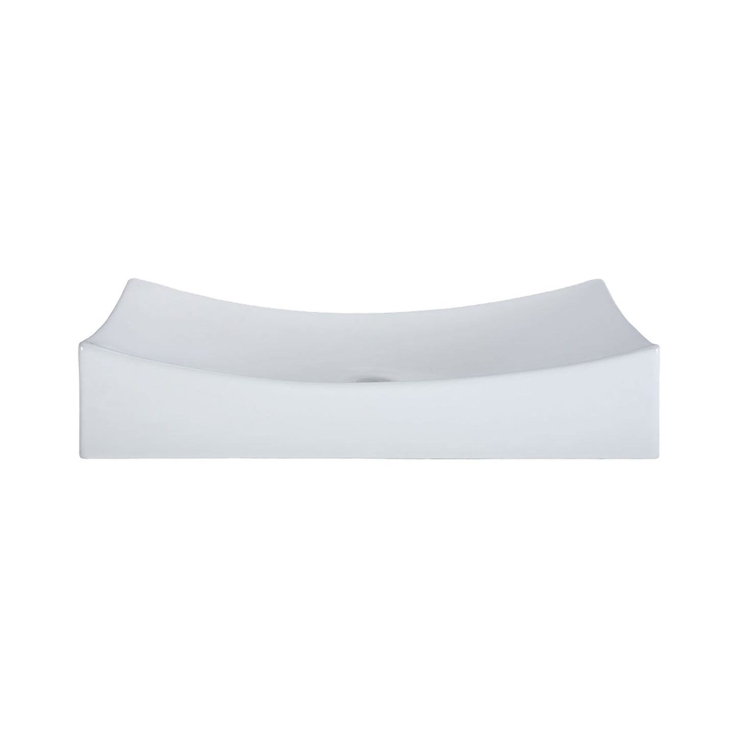 CVE262RC - Vitreous China Rectangle Vessel Sink - White 26 inch