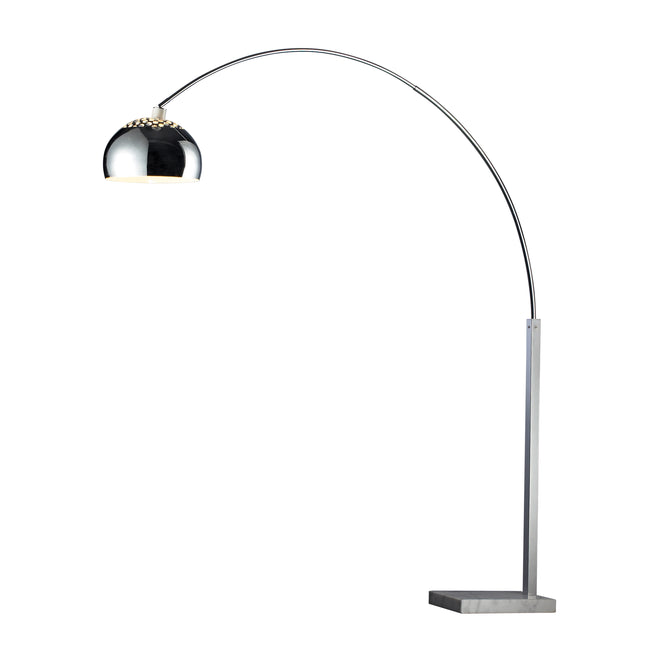 D1428 - Penbrook 70'' High 1-Light Floor Lamp - Polished Nickel