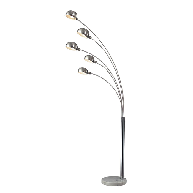 D2173 - Penbrook 83'' High 5-Light Floor Lamp - Chrome