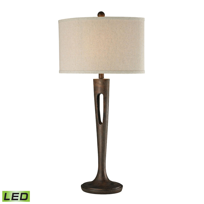 D2426-LED - Martcliff 35'' High 1-Light Table Lamp - Burnished Bronze