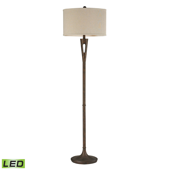 D2427-LED - Martcliff 65'' High 1-Light Floor Lamp - Burnished Bronze