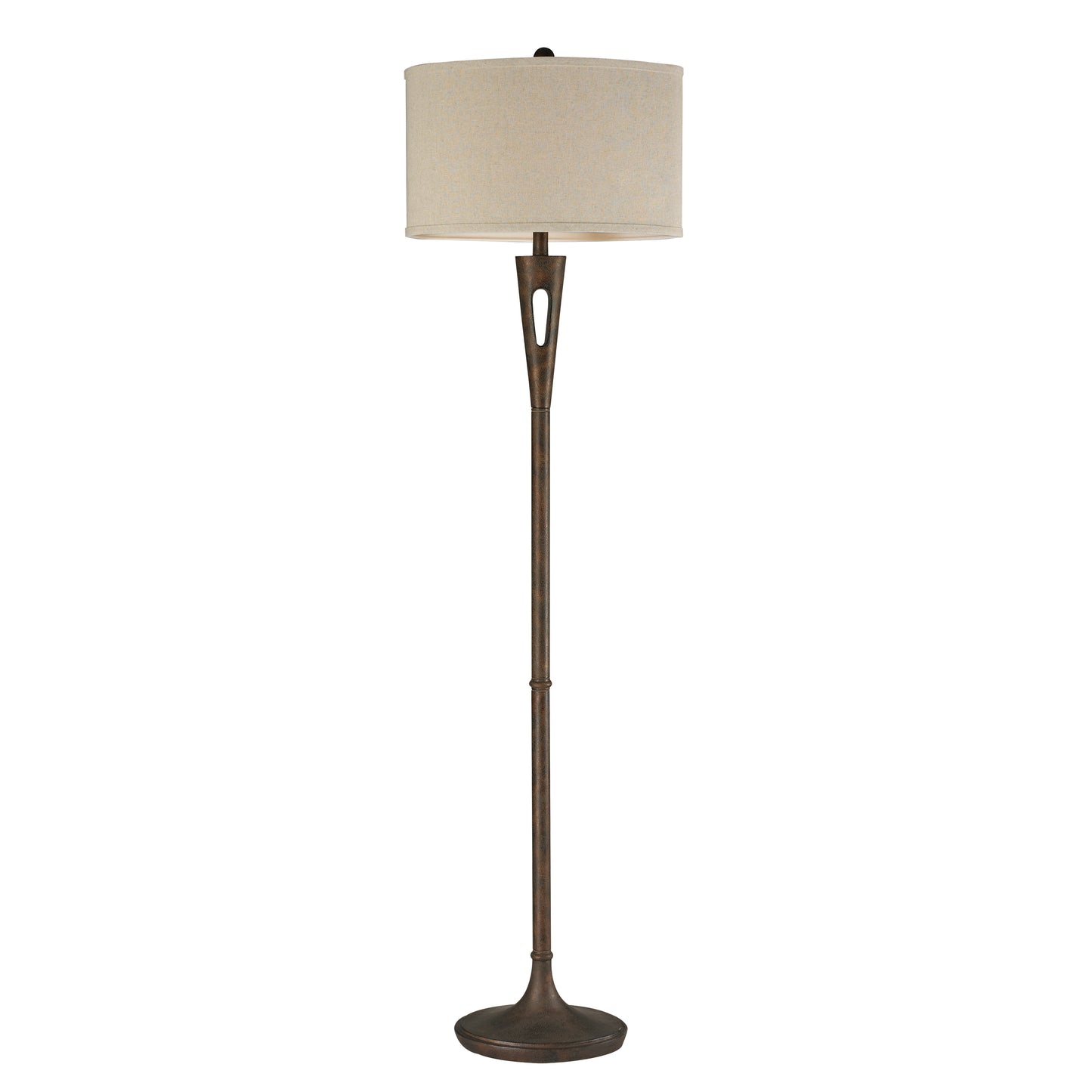 D2427 - Martcliff 65'' High 1-Light Floor Lamp - Burnished Bronze