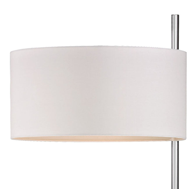 D2473 - Attwood 64'' High 1-Light Floor Lamp - Polished Nickel