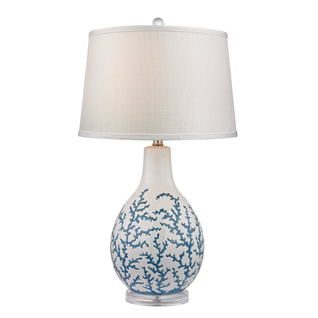 D2478 - Sixpenny 27'' High 1-Light Table Lamp - Pale Blue