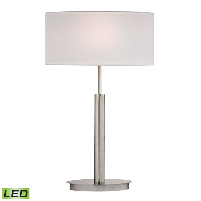 D2549-LED - Port Elizabeth 24'' High 1-Light Table Lamp - Satin Nickel