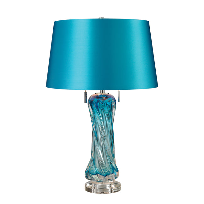 D2664 - Vergato 24'' High 2-Light Table Lamp - Blue