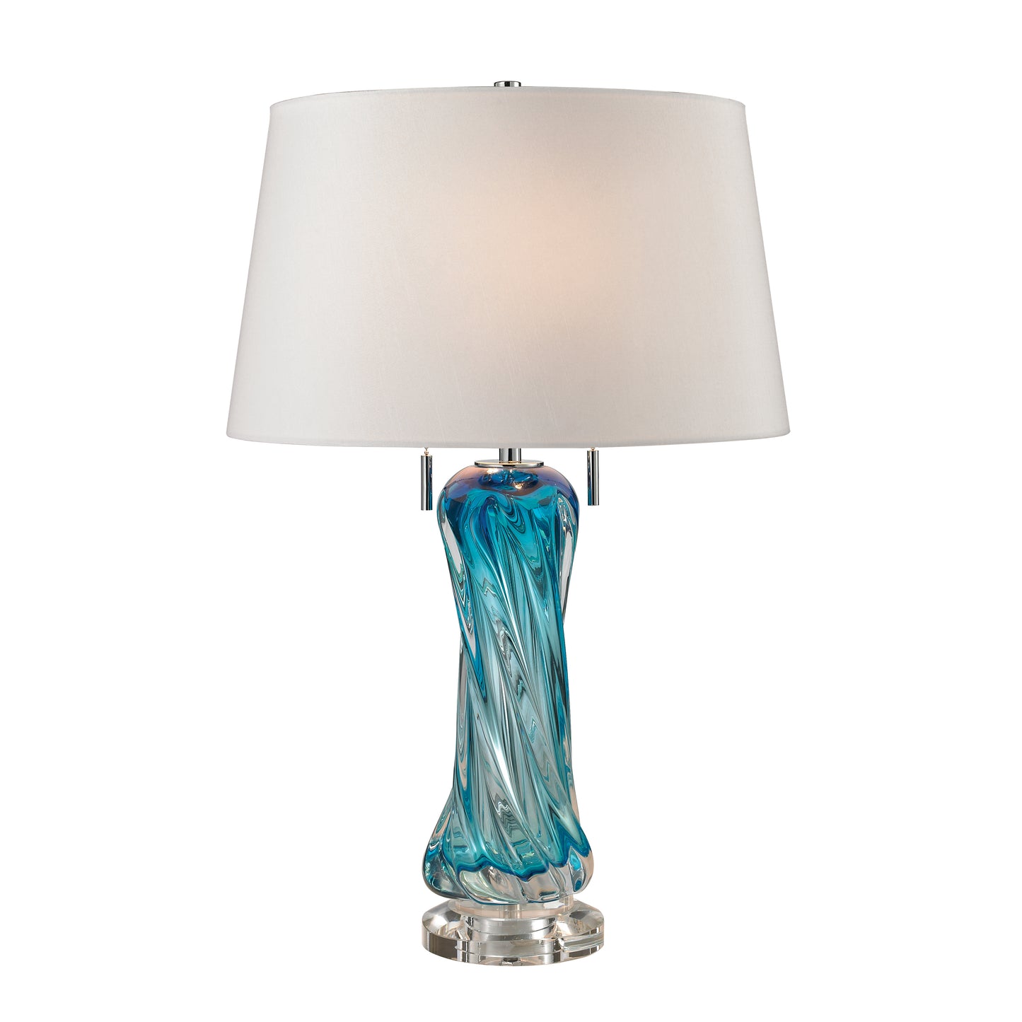 D2664W - Vergato 24'' High 2-Light Table Lamp - Blue