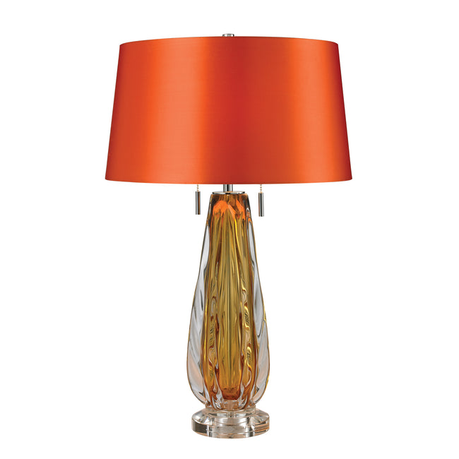 D2669 - Modena 26'' High 2-Light Table Lamp - Amber