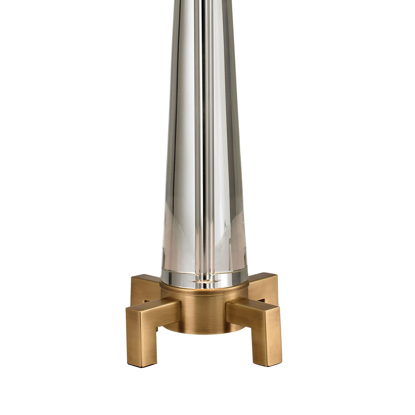 D2682 - Bedford 30'' High 2-Light Table Lamp - Aged Brass