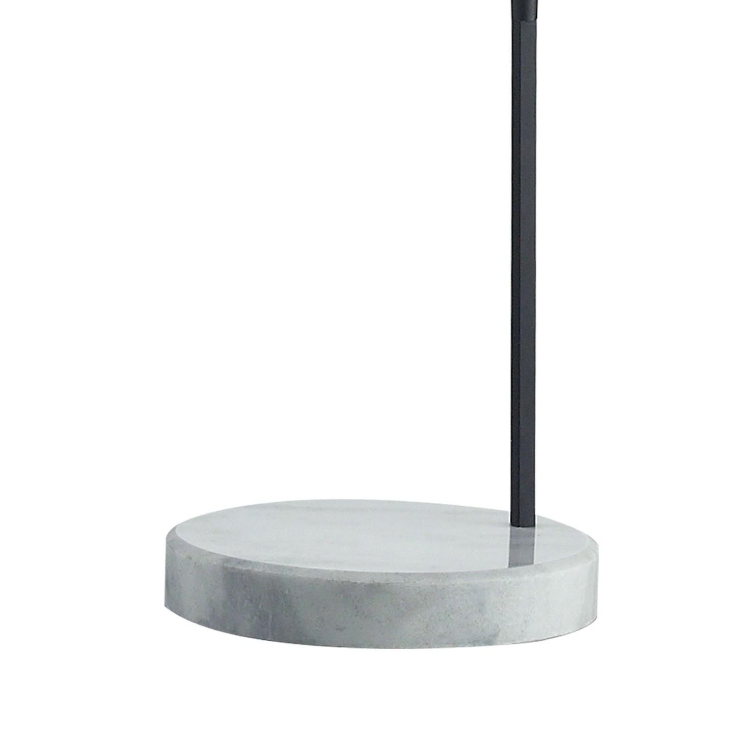 D2730 - Banded Shade 70'' High 1-Light Floor Lamp - Matte Black