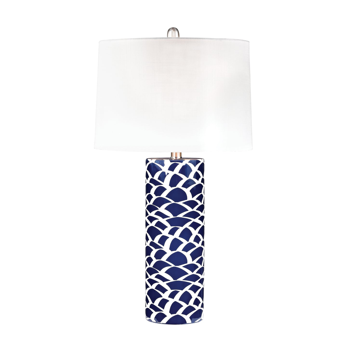 D2792 - Scale Sketch 28'' High 1-Light Table Lamp - Navy