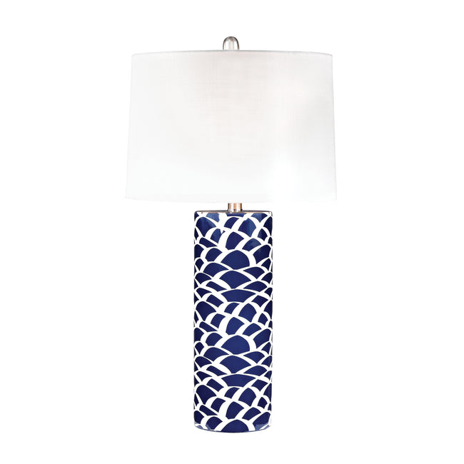 D2792 - Scale Sketch 28'' High 1-Light Table Lamp - Navy