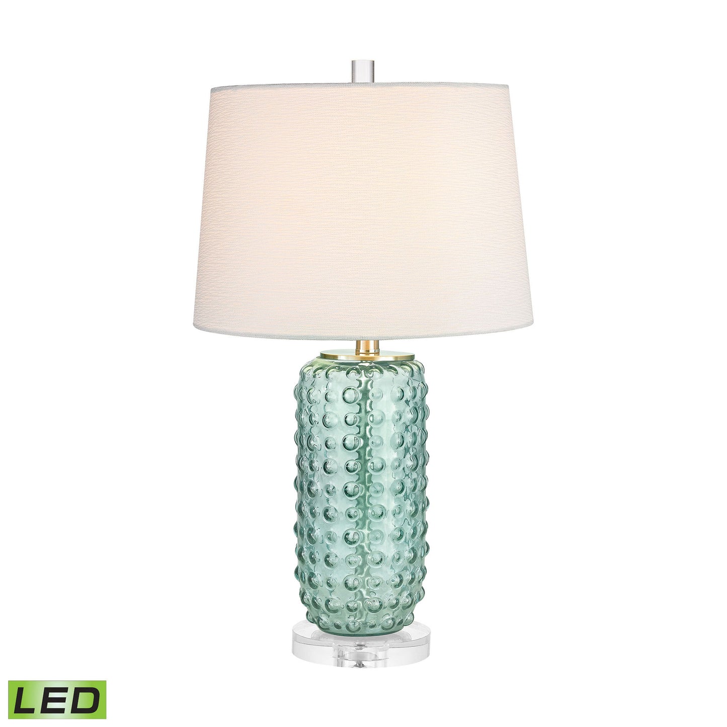 D2924-LED - Caicos 25'' High 1-Light Table Lamp - Green