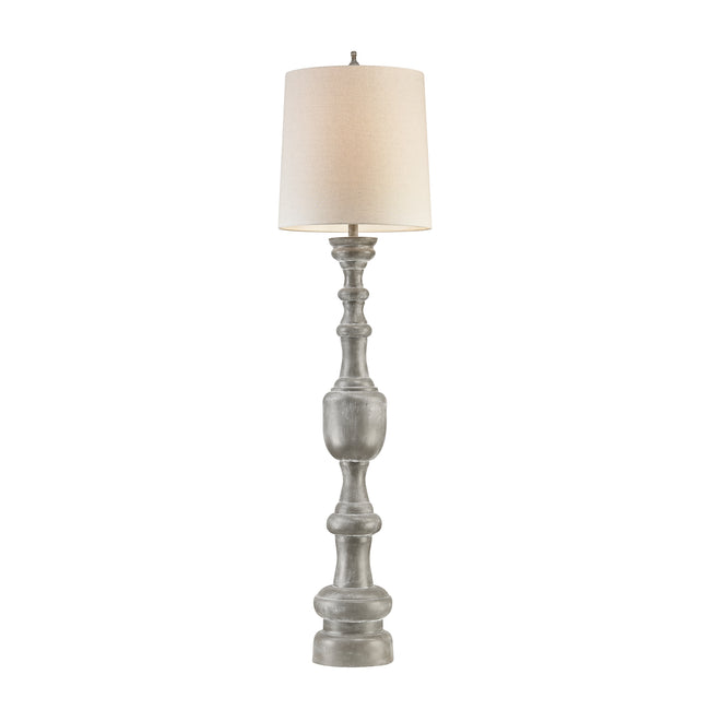 D2993 - Lillehammer 75'' High 1-Light Floor Lamp - Gray