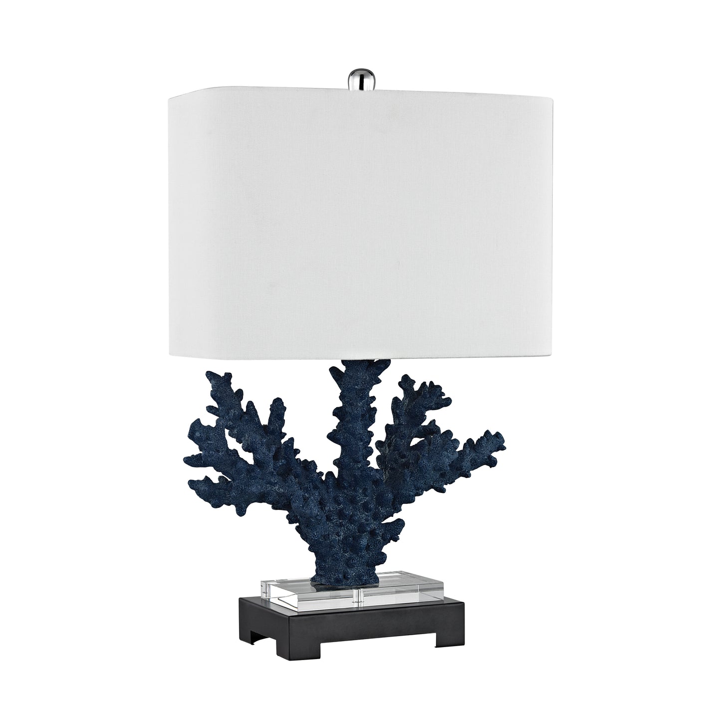 D3026 - Cape Sable 26'' High 1-Light Table Lamp - Navy