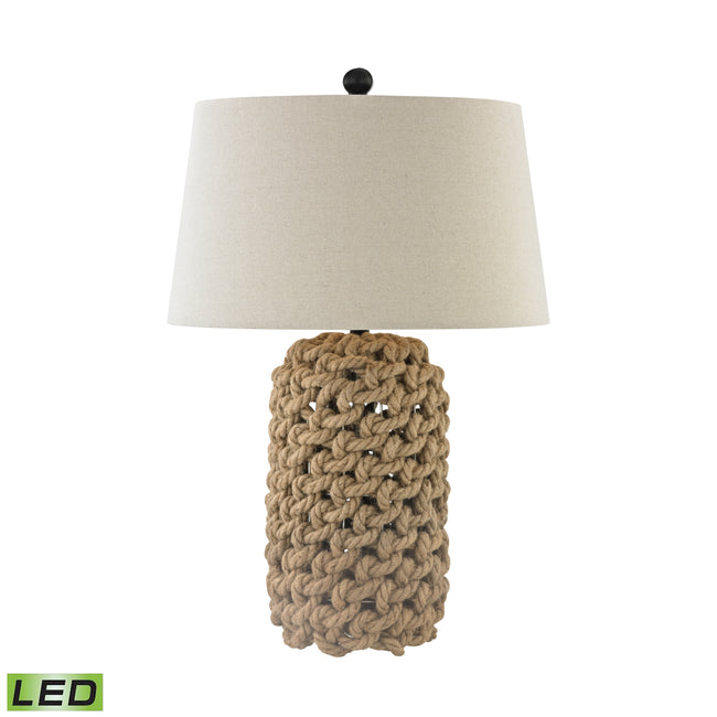 D3050-LED - Rope 29.5'' High 1-Light Table Lamp - Natural - Includes LED Bulb