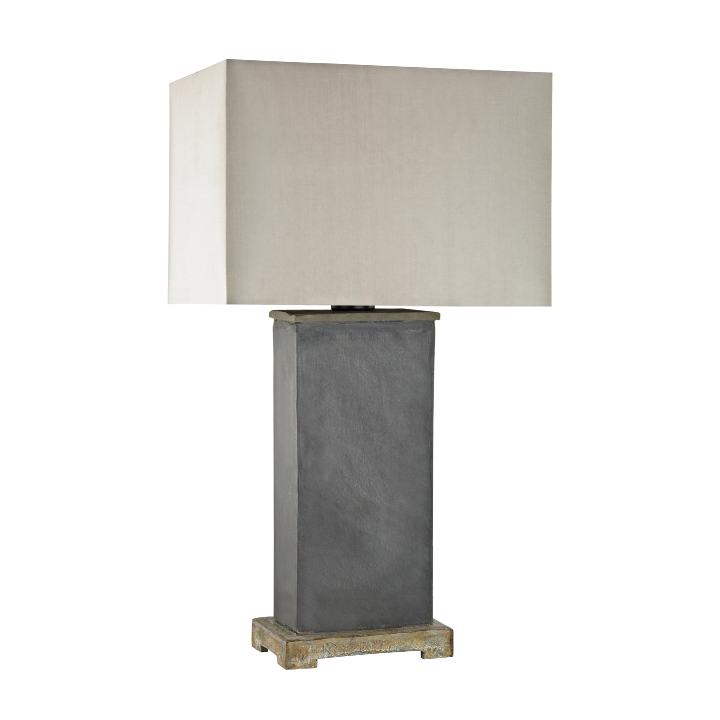 D3092 - Elliot Bay 28'' High 1-Light Outdoor Table Lamp - Gray