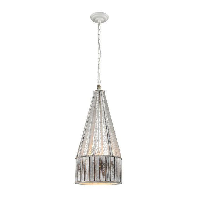 D3106 - Pennant Point 12'' Wide 1-Light Mini Pendant - Natural