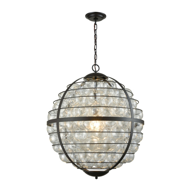 D3148 - Skorpius 24'' Wide 1-Light Chandelier - Clear