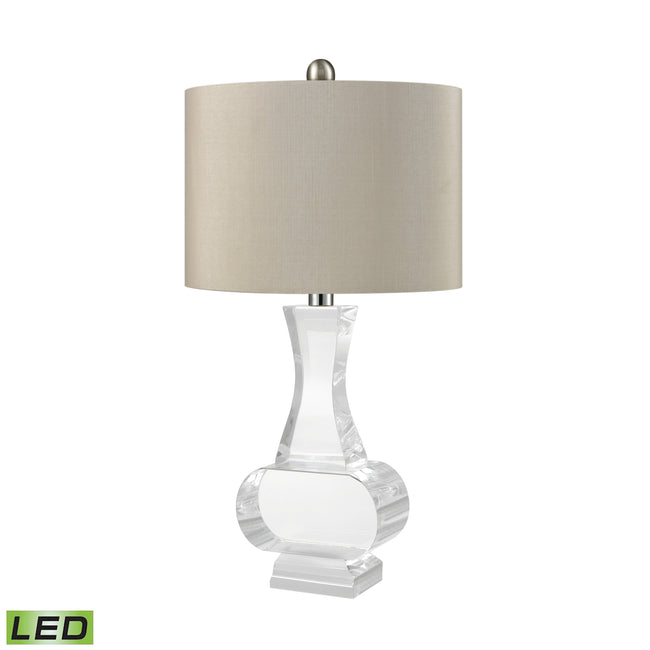 D3365-LED - Chalette 21'' High 1-Light Table Lamp - Clear - Includes LED Bulb