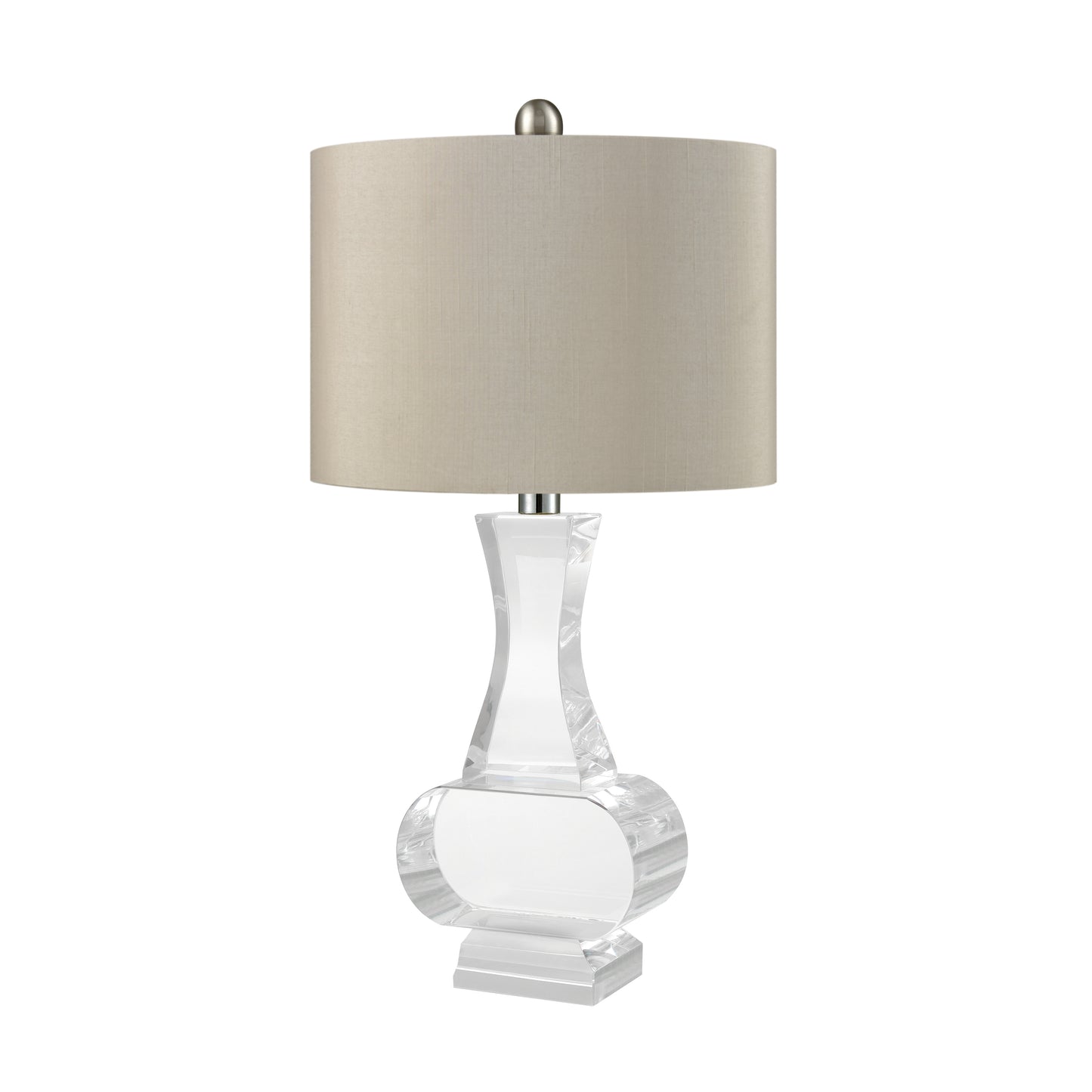 D3365 - Chalette 21'' High 1-Light Table Lamp - Clear