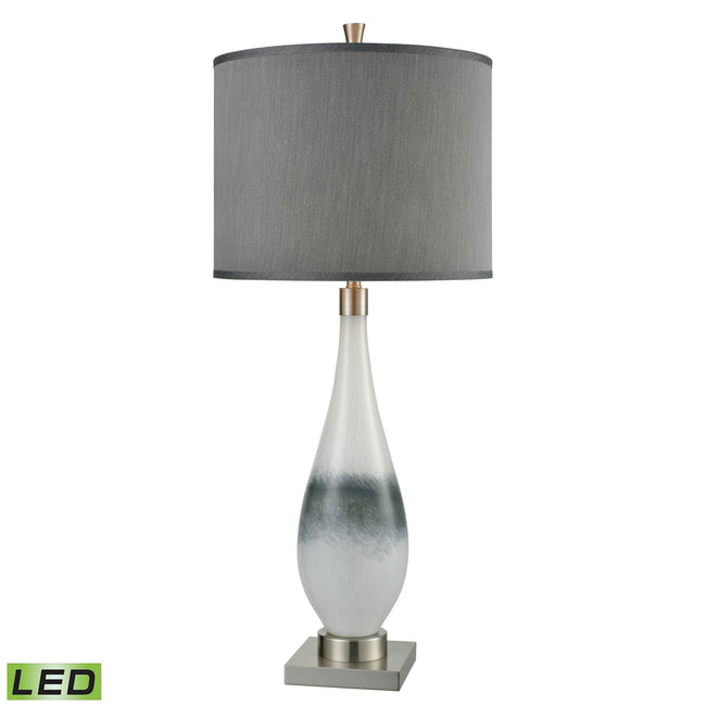 D3516-LED - Vapor 38'' High 1-Light Table Lamp - Brushed Nickel - Includes LED Bulb