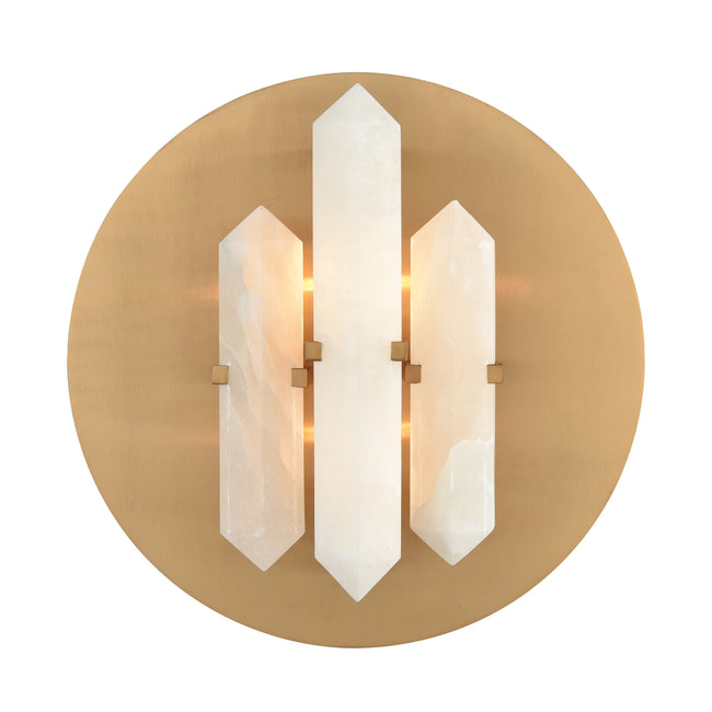 D3690 - Annees Folles 14'' High 2-Light Sconce - White