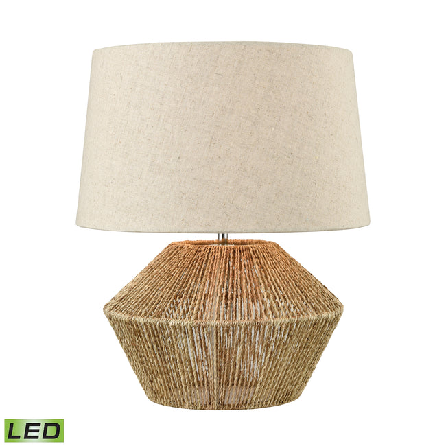 D3781-LED - Vavda 19.5'' High 1-Light Table Lamp - Natural - Includes LED Bulb