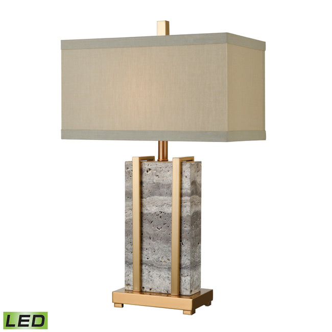 D3894-LED - Harnessed 29'' High 1-Light Table Lamp - Cafe Bronze - Includes LED Bulb