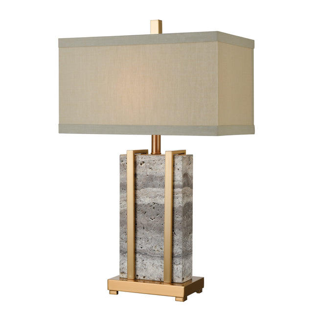 D3894 - Harnessed 29'' High 1-Light Table Lamp - Cafe Bronze