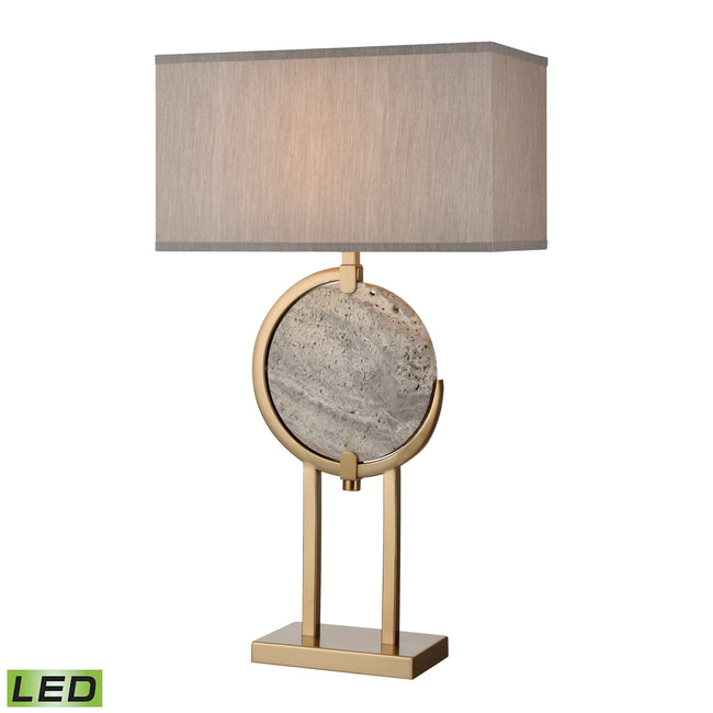 D4113-LED - Arabah 32'' High 1-Light Table Lamp - Cafe Bronze - Includes LED Bulb