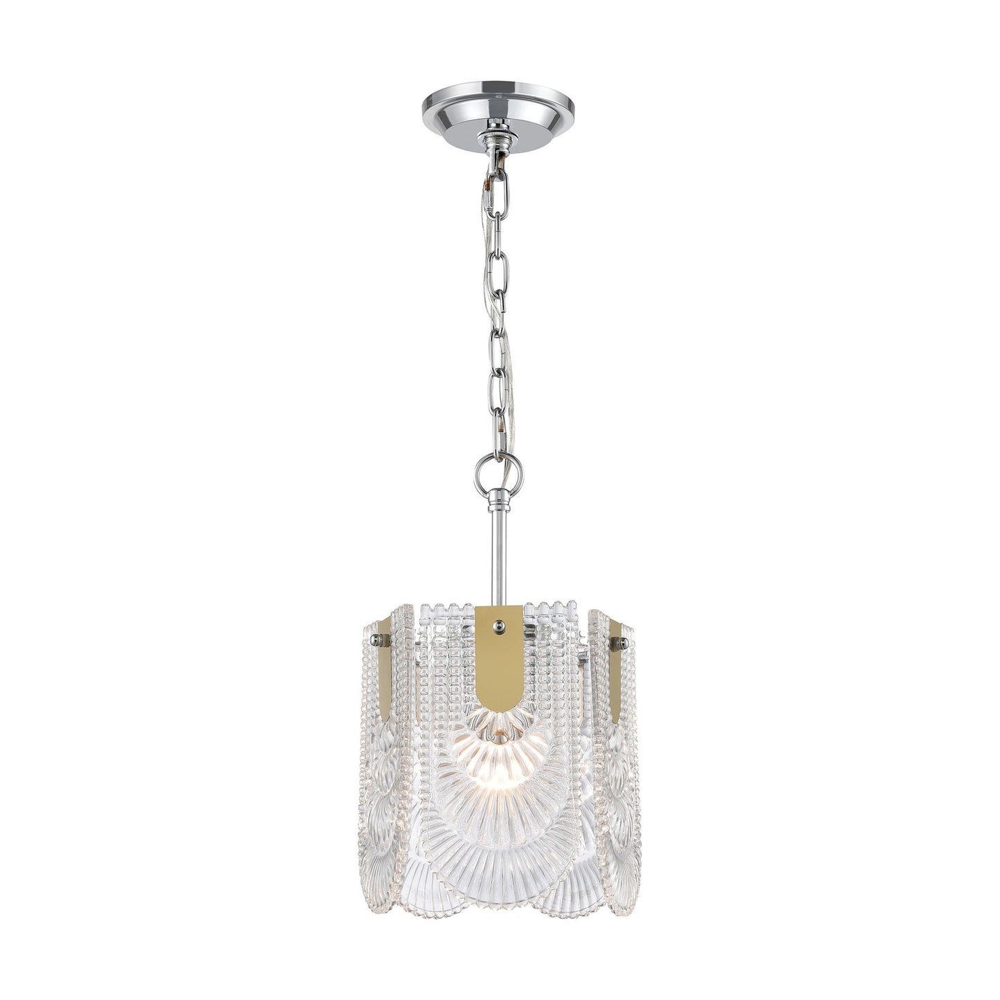 D4176 - Darjeeling 8.5'' Wide 1-Light Mini Pendant - Clear