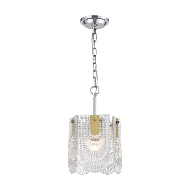 D4176 - Darjeeling 8.5'' Wide 1-Light Mini Pendant - Clear