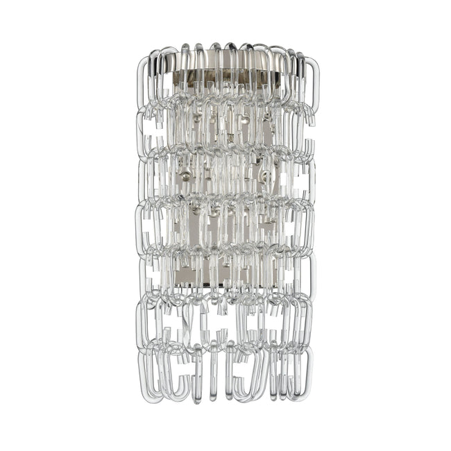 D4266 - Renaissance Invention 15'' High 1-Light Sconce - Polished Nickel