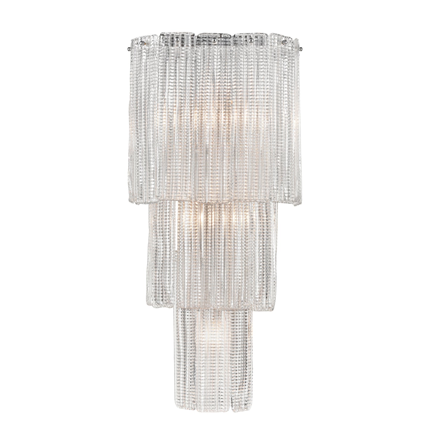 D4296 - Diplomat 27'' High 5-Light Sconce - Chrome