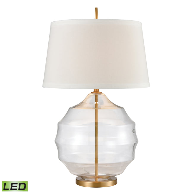 D4319-LED - Nest 33'' High 1-Light Table Lamp - Clear - Includes LED Bulb